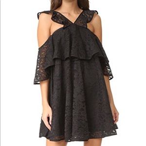 Cynthia Rowley Lace Trapeze Dress